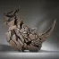 Rhinoceros Bust