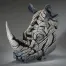 White Rhinoceros Bust