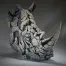White Rhinoceros Bust