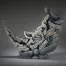 White Rhinoceros Bust