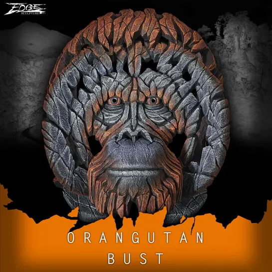 Orangutan Bust