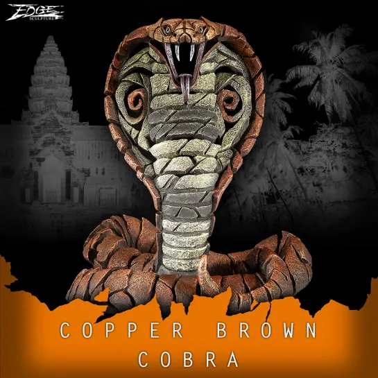 Cobra Snake - Copper Brown