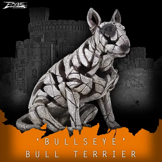 Bullseye Bull Terrier Figure