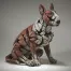 Red Bull Terrier Figure