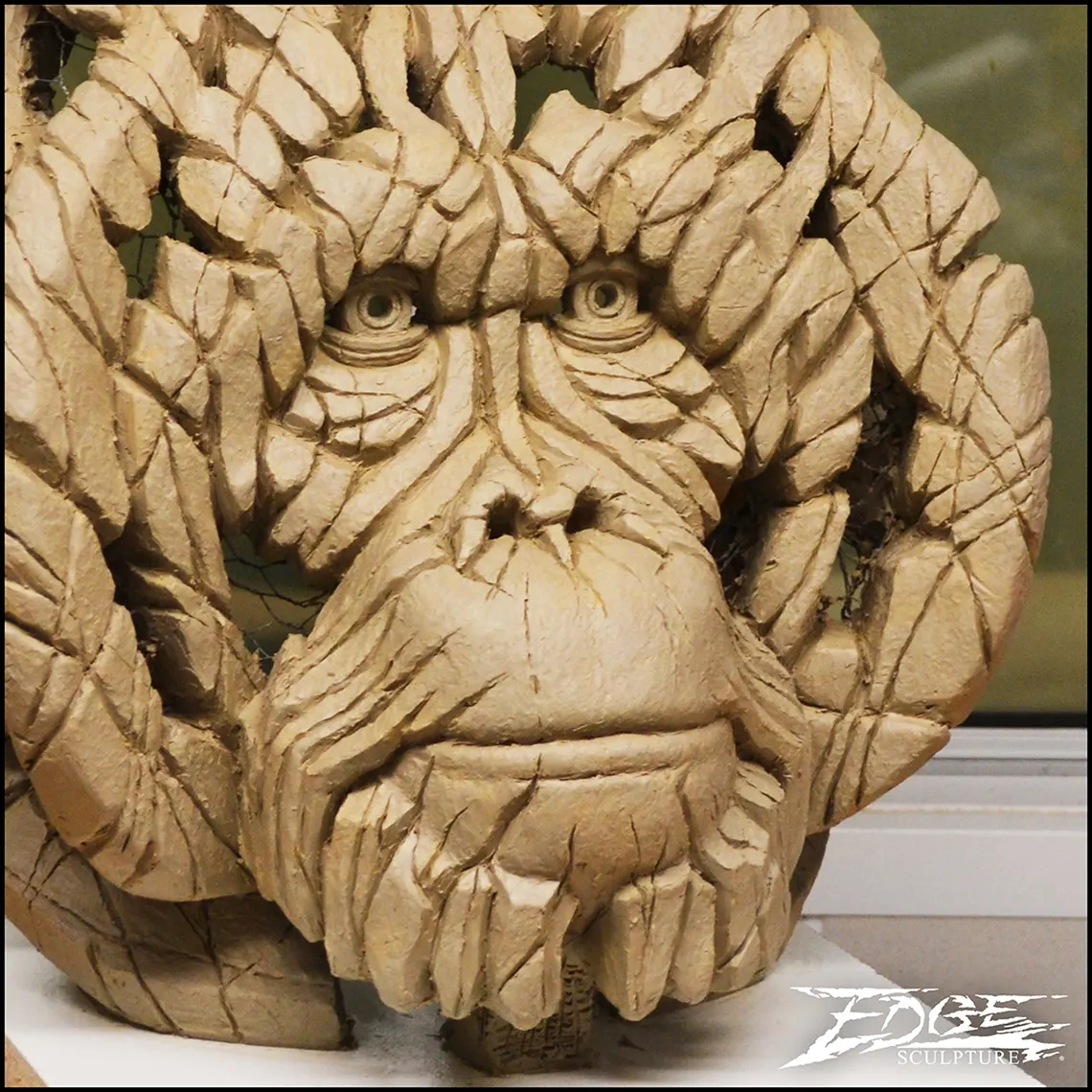 Orangutan clay sculpt