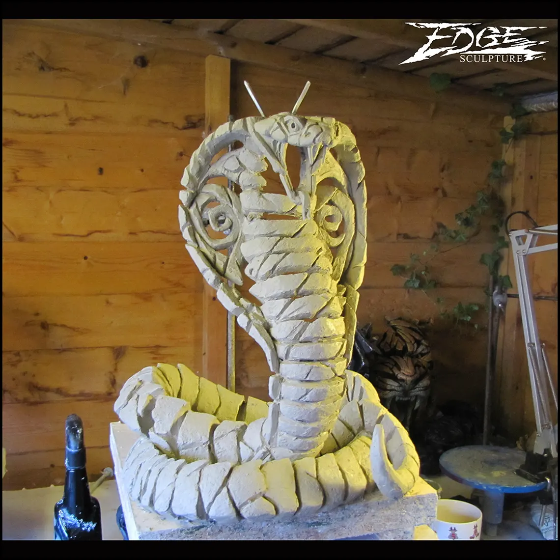 Cobra snake alternative clay image